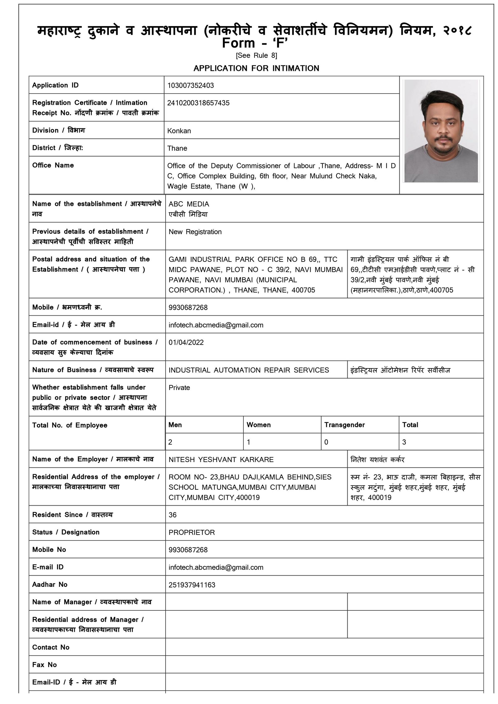 gumasta license
